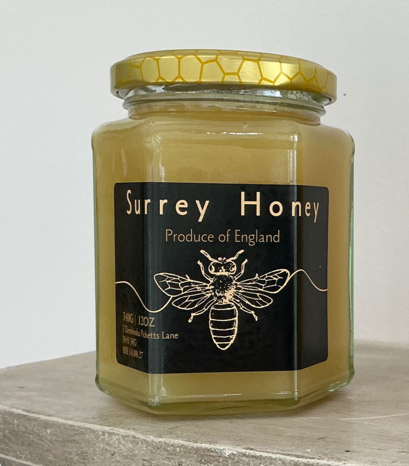 Naturally finely crystallised honey